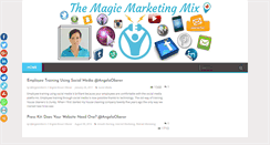Desktop Screenshot of magicmarketingmix.com